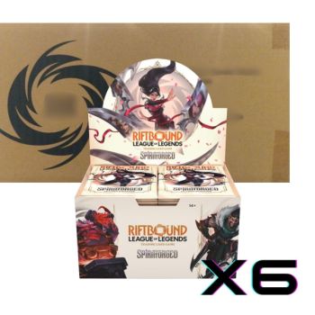 Display Set 2 Spirits Forged - Sealed Case of 6 Boxes - FR - Riftbound: LoL TCG