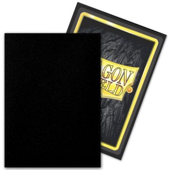 Dragon Shield - 100 Card Sleeves - Sleeves - standard Outer Matte - Black