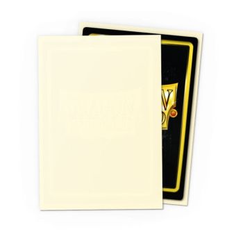 Dragon Shield - 60 Card Sleeves - Sleeves - Mini: Matte Ivory