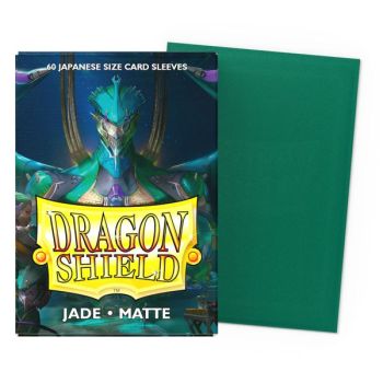 Dragon Shield - 60 Card Sleeves - Sleeves - Mini: Jade Matte