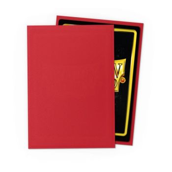 Dragon Shield - 60 Card Sleeves - Sleeves - Mini Matte - Ruby