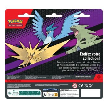 Team Rocket's Articuno, Zapdos, and Tyranitar Duo Pack - FR - [EV03][EV06] - Pokémon