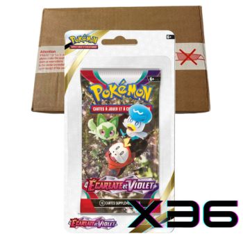 Item Scarlet and Violet - Box of 36 Booster Blisters - FR - [SV1][EV01] - Pokémon