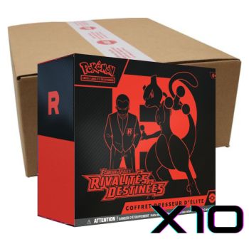 Item ETB Destined Rivalries - Case of 10 Elite Trainer Boxes - Pokémon - FR - [SV10][EV10]