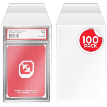 Evoretro - 100 Protective Sleeves - PSA Graded Cards