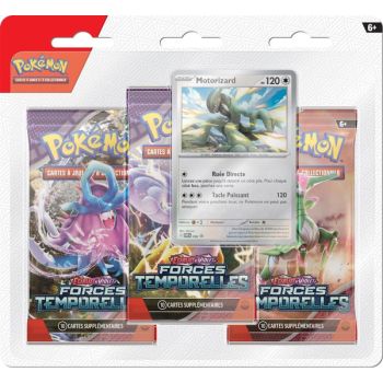 Temporal Forces - Set of 2 Tripacks Melo and Motorizard - FR - [SV5][EV05] - Pokémon