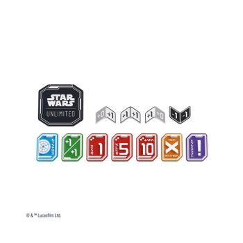 Gamegenic - Acrylic Tokens - Star Wars Unlimited - 55 pieces