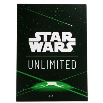 Gamegenic - Card Protectors - Sleeves - Star Wars Unlimited - Card Back Green