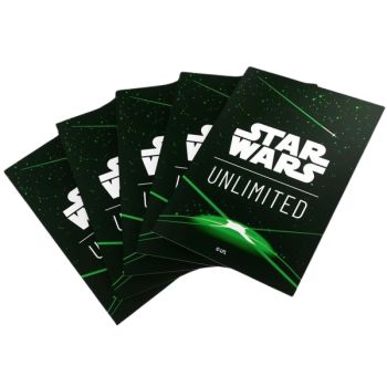 Gamegenic - Card Protectors - Sleeves - Star Wars Unlimited - Card Back Green