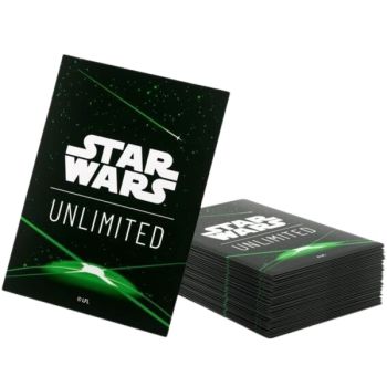 Gamegenic - Card Protectors - Sleeves - Star Wars Unlimited - Card Back Green