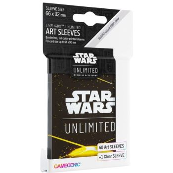 Gamegenic - Card Protectors - Sleeves - Star Wars Unlimited - Card Back Yellow