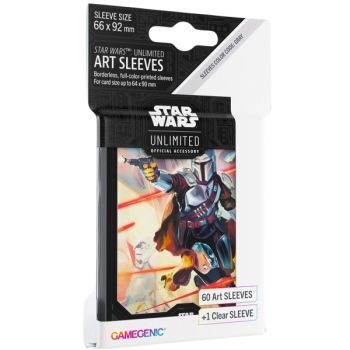 photo Gamegenic - Card Sleeves - Sleeves - Star Wars Unlimited - Mandalorian