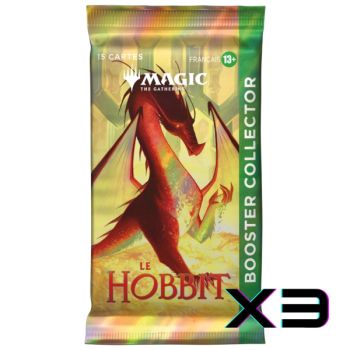 The Hobbit - FR - Lot of 3 Collector Boosters - Magic: The Gathering - HOB