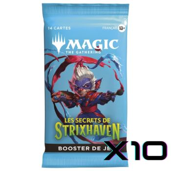 The Secrets of Strixhaven - FR - Set of 10 PlayBoosters - Magic: The Gathering - SOS
