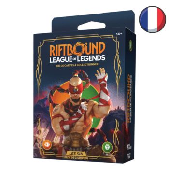 Lot 3 Champion Decks - FR - Jinx, Viktor, Lee Sin - Origins - Riftbound TCG - Set 1