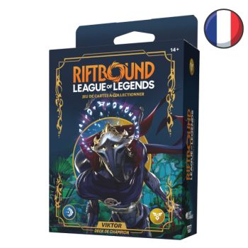 Lot 3 Champion Decks - FR - Jinx, Viktor, Lee Sin - Origins - Riftbound TCG - Set 1