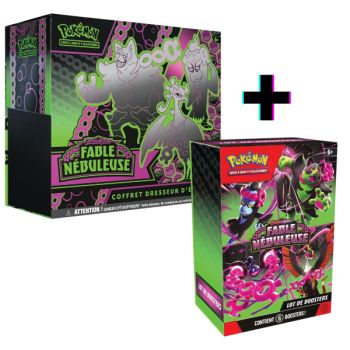 photo Lot of 1 Bundle + 1 Elite Trainer Box Fable Nebula - Pokémon - FR - [SV6.5][EV6.5]