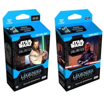 photo Set of 2 starter decks - Legends of the Force - FR - Star Wars Unlimited - SWU5