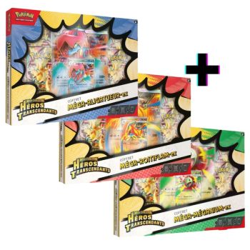 Set of 3 Boxes - Mega Evolution-Ex - Transcendent Heroes - FR - Pokémon [ME2.5]