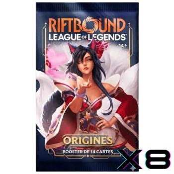 Set of 8 Origins Boosters - FR - Riftbound TCG - Set 1
