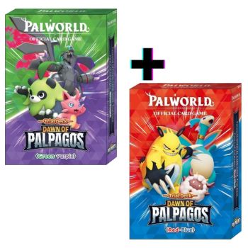 Set of Palworld Trial Decks - Dawn of Palpagos TD01 & TD02