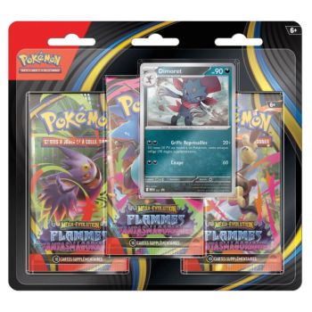 Tripack of Sneasel & Weavile - Spooky Flames - FR - [ME02] [ME2] - Pokémon