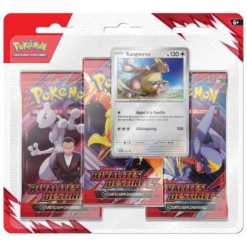 Kangourex and Zebkitz Tripack Lot - Destined Rivalries - FR - [SV10][EV10] - Pokémon
