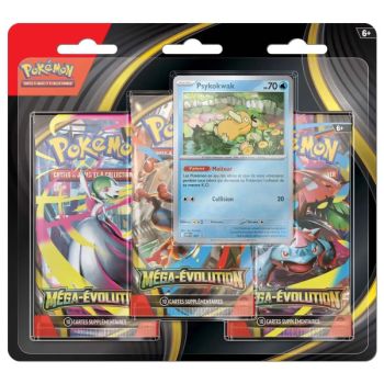Lot of Psyduck and Akwakwak Tripack - Mega Evolution - FR - [ME01][ME1] - Pokémon