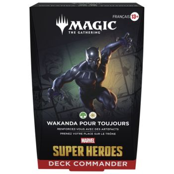 Marvel Super Heroes - FR - Set of 4 Commander decks - Magic: The Gathering - MSH