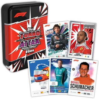 Mega Tin F1 Turbo Attax 2026/27 - Topps - 48 cards - EN