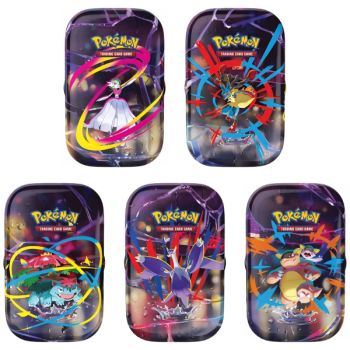 Mini Tin - Mega Evolution Mega Heroism - Set of 5 illustrations - FR - [ME1][ME01] - Pokémon