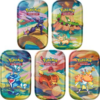 Mini Tin Pokebox - Magnificent Paldea Q4 - Set of 5 illustrations - FR - Pokémon