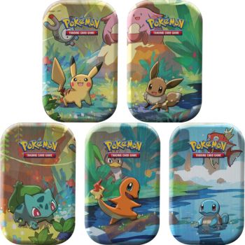 photo Mini Tin Pokebox - May 2019 - Friends of Kanto - FR - Pokémon