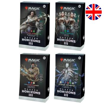 photo Modern Horizons 3 MH3 - EN - Set of 4 Commander Decks - Magic the Gathering