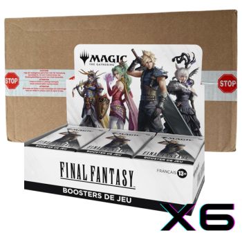 photo MTG x Final Fantasy - FR - Case of 6 Boxes of 30 Play Boosters - Magic the Gathering - END