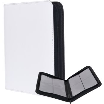 Newave Collectibles - Toploader-Zip Binder: Premium White (144 cards)