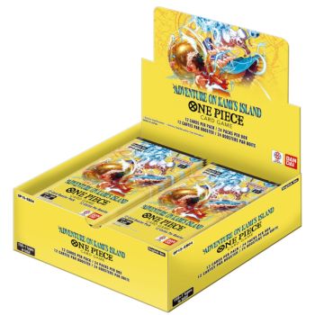 One Piece CG - ADVENTURE ON KAMI'S ISLAND - EN - Display of 24 Boosters - [OP15-EB04]