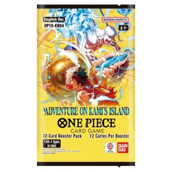 One Piece CG - ADVENTURE ON KAMI'S ISLAND - EN - Display of 24 Boosters - [OP15-EB04]