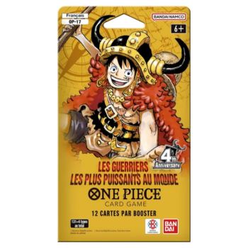 One Piece CG - Booster Blister - [OP-17] - The World's Strongest Warriors - FR