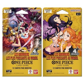 One Piece CG - Booster Blister - [OP-17] - The World's Strongest Warriors - FR