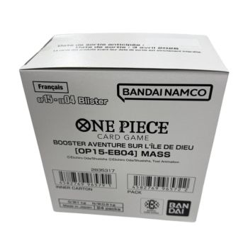 One Piece CG - Box of 24 Blisters - [OP15 - EB04] ADVENTURE ON GOD'S ISLAND - FR