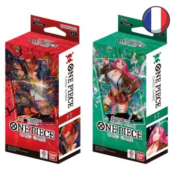 One Piece CG - Set of 6 Beginner Decks ST-23 to ST-28 - FR