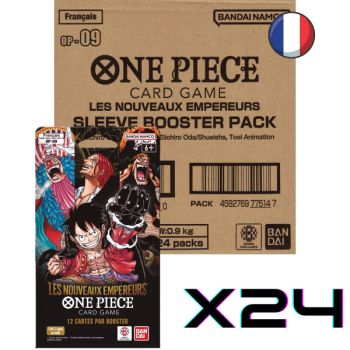 One Piece CG - OP09 - Box of 24 Boosters in blister packs - FR