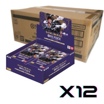 photo One Piece CG - OP10 - Case of 12 Royal Blood Boxes - Box of 24 Boosters - FR
