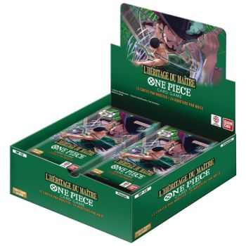 One Piece CG - OP12 - THE MASTER'S LEGACY - Box of 24 Boosters - FR
