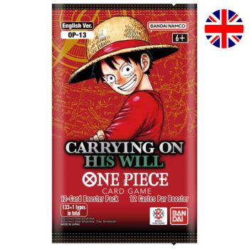 One Piece CG - OP13 - Carrying on his will - Display of 24 Boosters - EN
