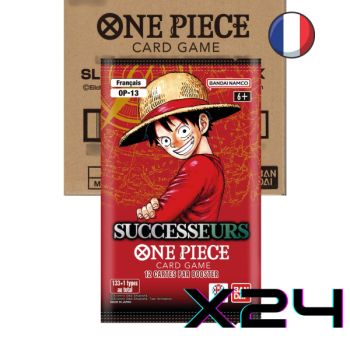 One Piece CG - OP13 - SUCCESSORS - Box of 24 Boosters in blister packs - FR