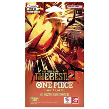 One Piece CG - PRB02 - The Best Vol. 2 - Box of 20 Premium Boosters in blisters - FR