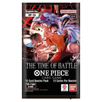 One Piece CG - The Time Of Battle - EN - Display of 24 Boosters - [OP-16]