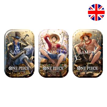 One Piece CG - TS02 - Lot of 3 Tin Pack Set Vol.2 - FR